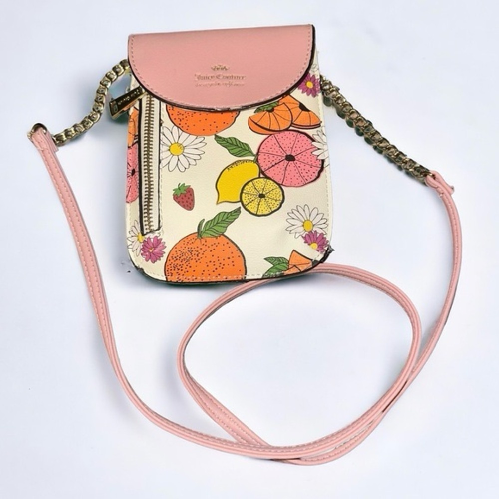 NWOT Juicy Couture Cellie Citrus Mini Crossbody Bag